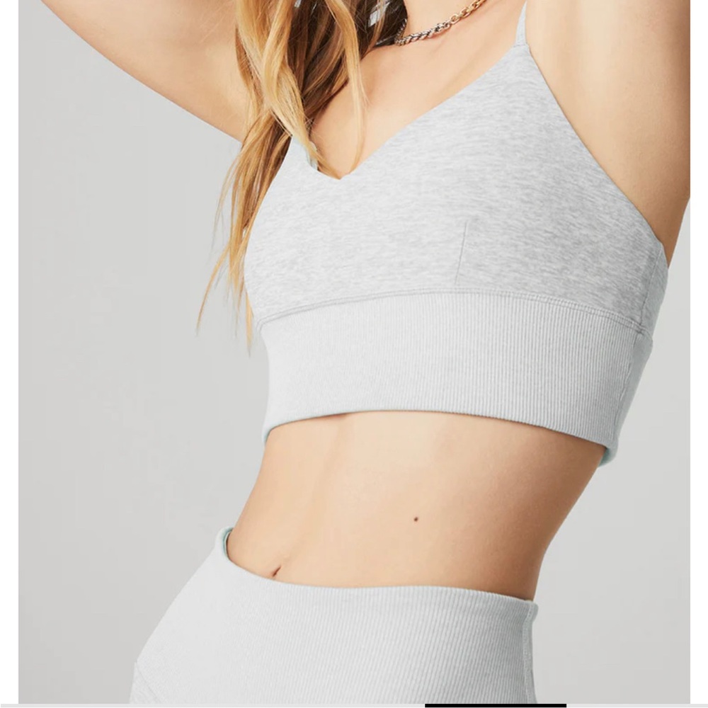Alosoft Lavish sports bra Heather grey